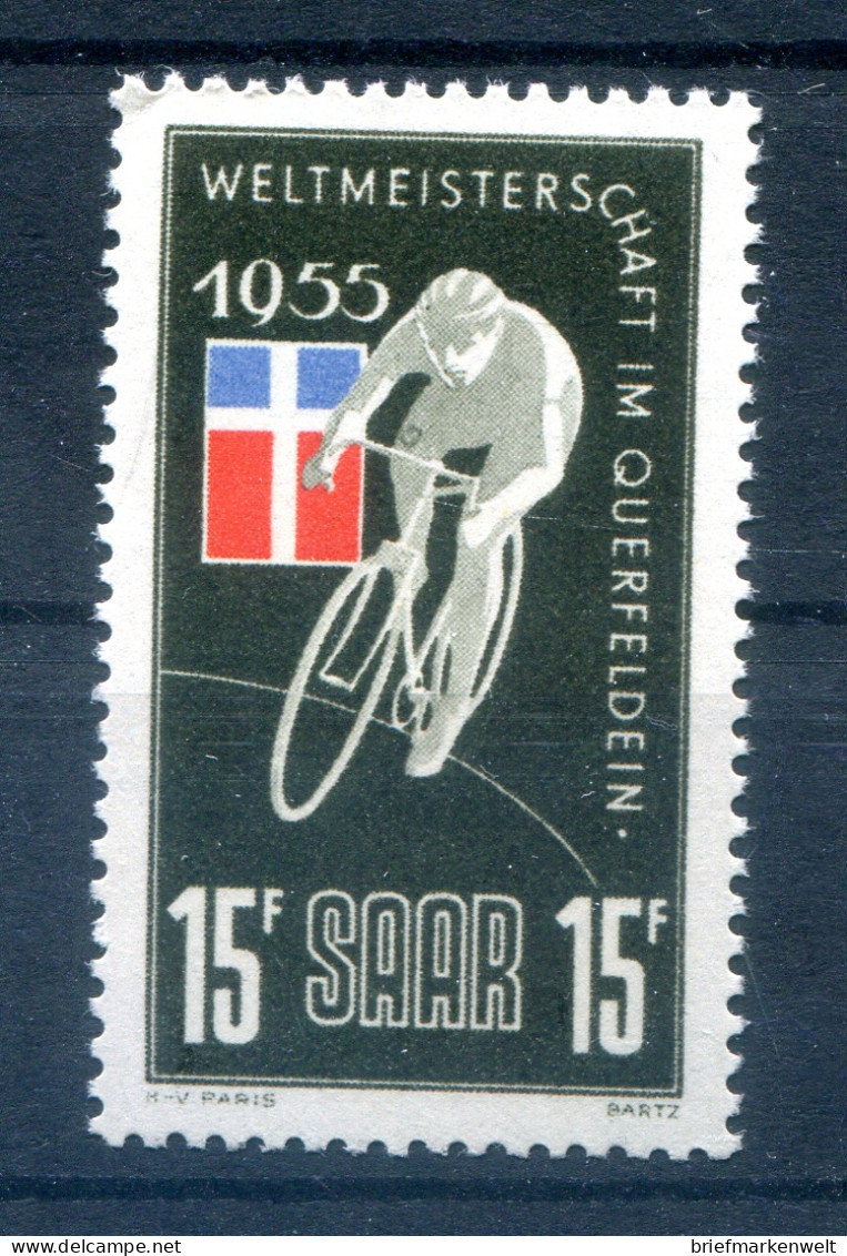 Saar 357V ABART ** MNH POSTFRISCH (L0231 - Ungebraucht