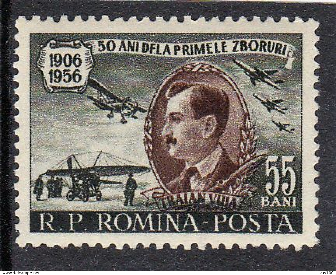 TRAIAN VUIA, 1956 MI.Nr.1583 ,MNH ROMANIA - Unused Stamps