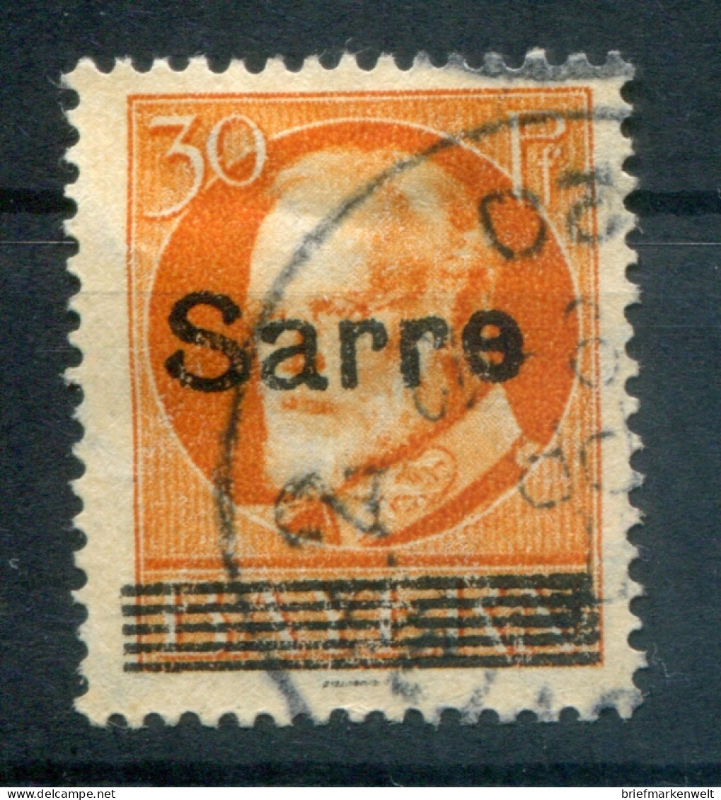 Saar 23 PFHI ABART Gest. BPP 60EUR (L4611 - Oblitérés