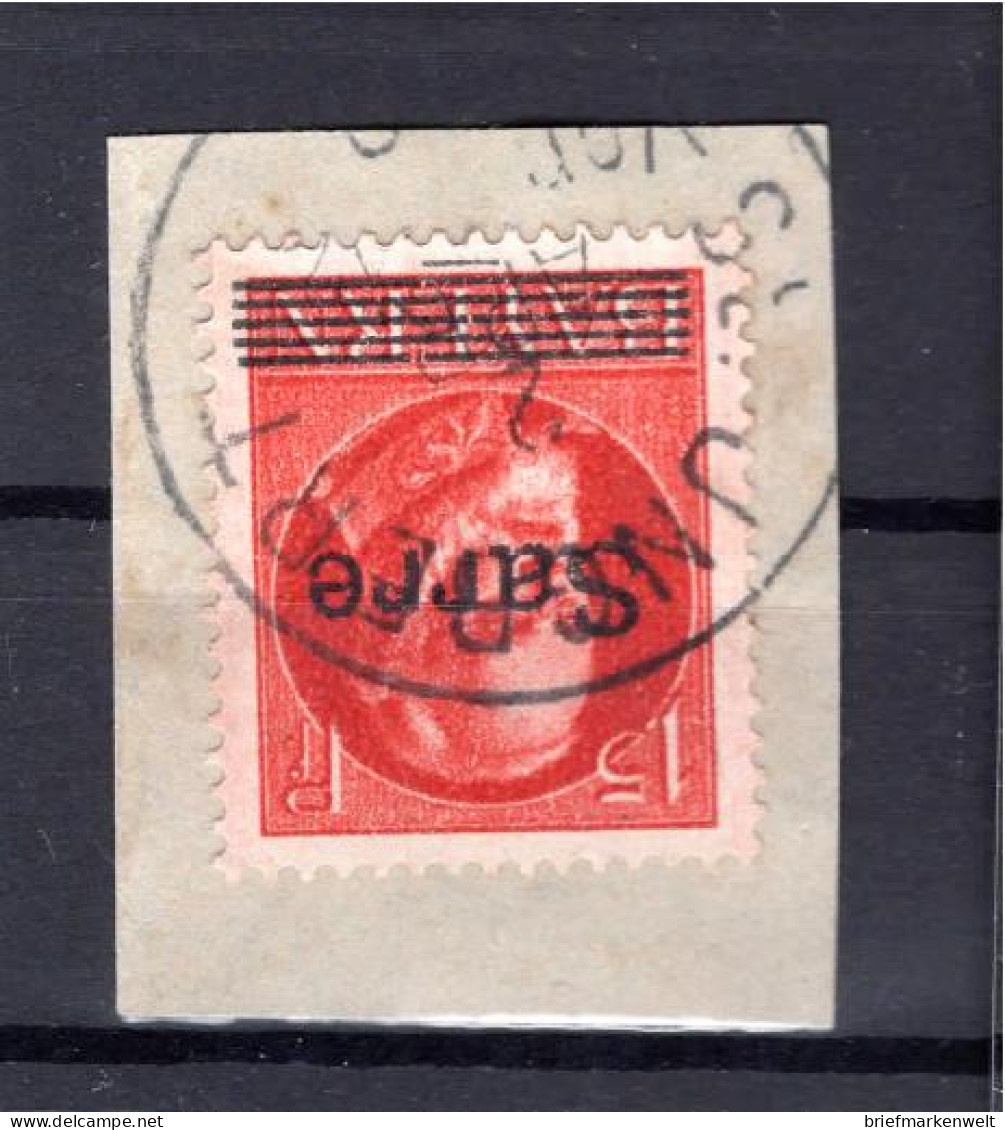 Saar 20b PFAI ABART Gest. BPP (16874 - Used Stamps