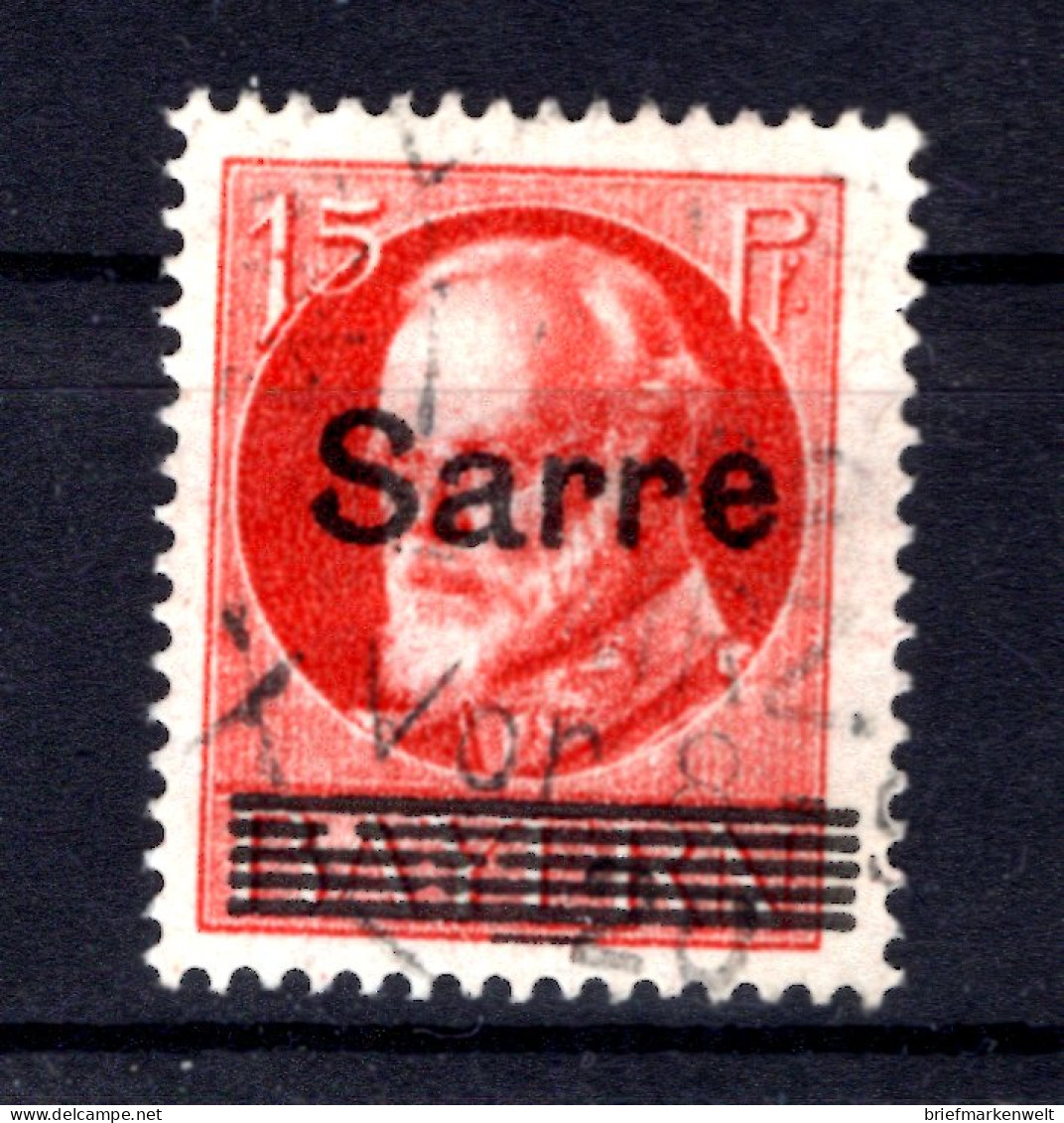 Saar 20b CI ABART Gest. BPP (T0943 - Oblitérés