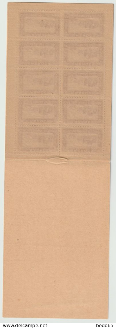 MAROC CARNET N° 3 NEUF** LUXE  TIMBRE PROTEGER AVEC PAPIER SULFURISER - Neufs