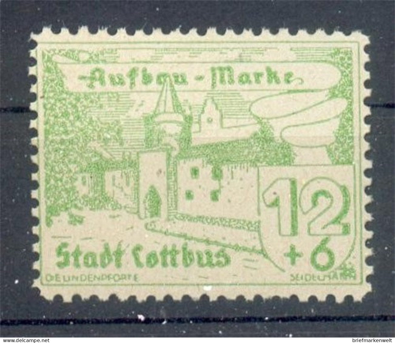 COTTBUS 8x PAPIER** MNH POSTFRISCH 20EUR (69365 - Mint