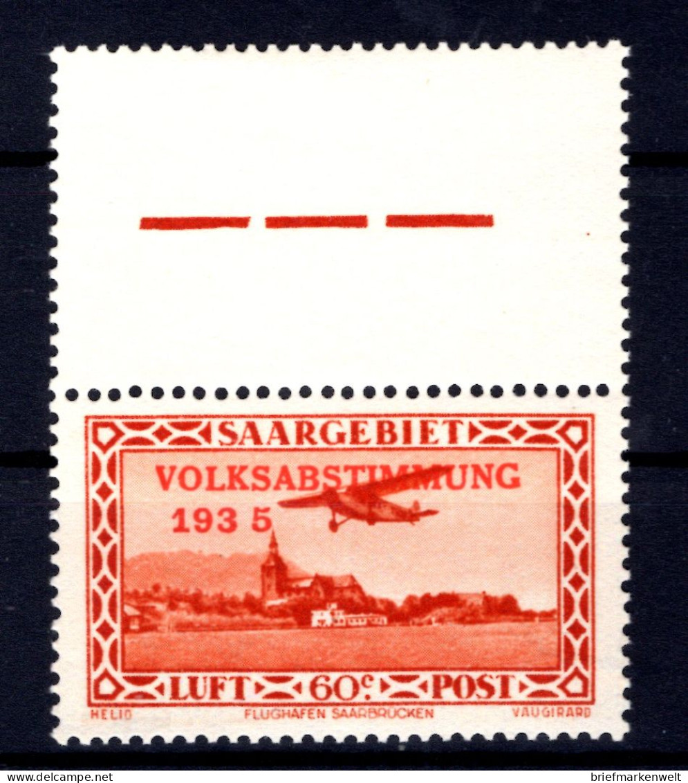 Saar 196I ABART ** MNH POSTFRISCH BPP 80EUR (L6808 - Ungebraucht