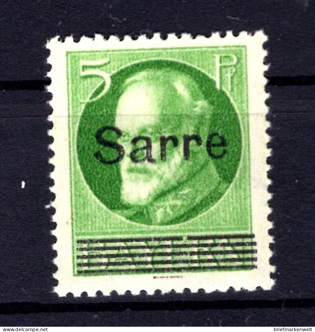 Saar 18AI ABART ** MNH POSTFRISCH BPP (T1486 - Ungebraucht