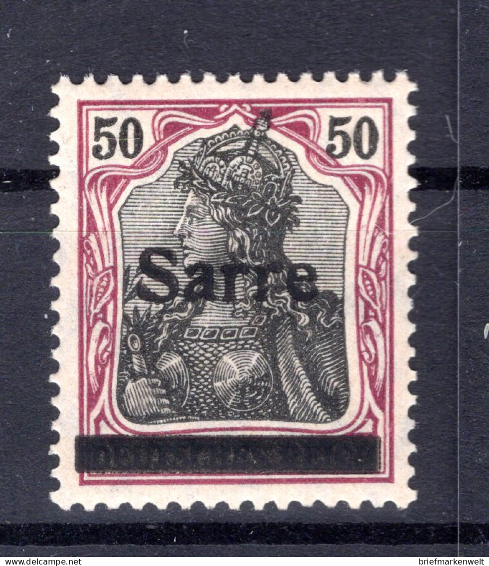 Saar 13y Tadellos ** MNH POSTFRISCH BPP 60EUR (K4787 - Unused Stamps