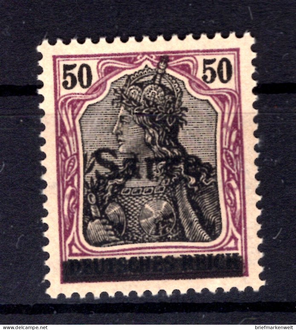 Saar 13xbOII ABART ** MNH POSTFRISCH BPP (T1569 - Unused Stamps