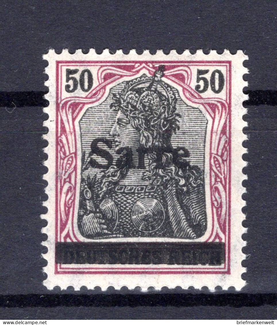 Saar 13y LUXUS ** MNH POSTFRISCH BPP 60EUR (K4143 - Unused Stamps