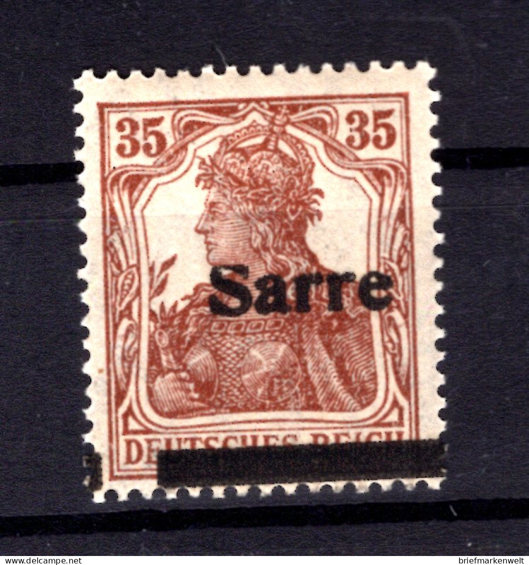 SAAR 11I PFE ABART ** MNH POSTFRISCH BPP (T1955 - Ongebruikt