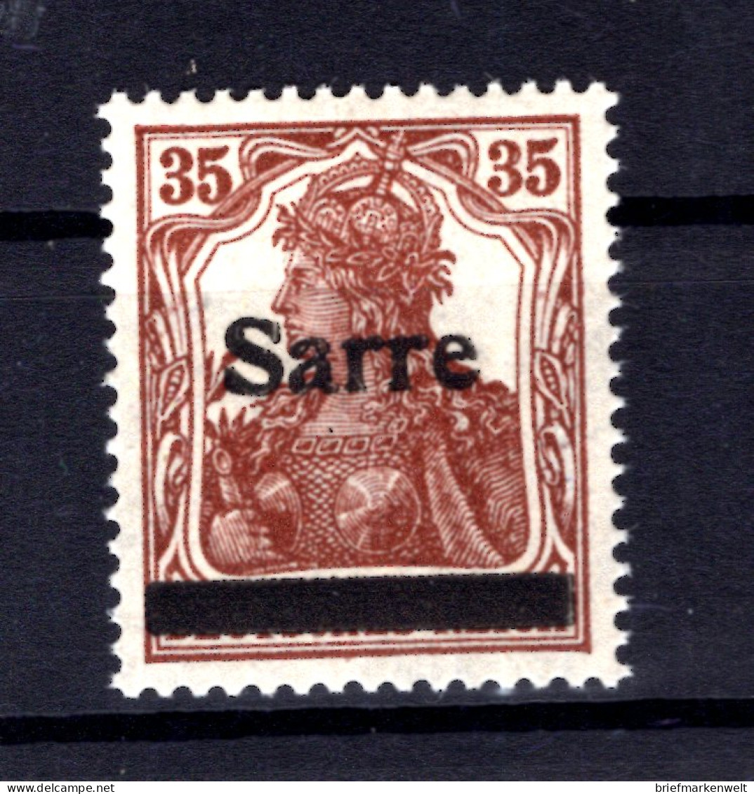 SAAR 11I PFOII ABART ** MNH POSTFRISCH BPP (T1960 - Unused Stamps