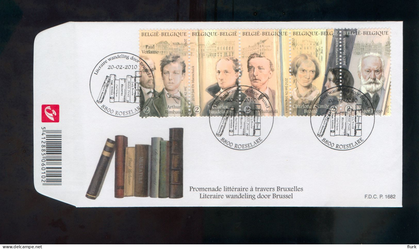 België FDC 3995-3999 Perfect - 2001-2010