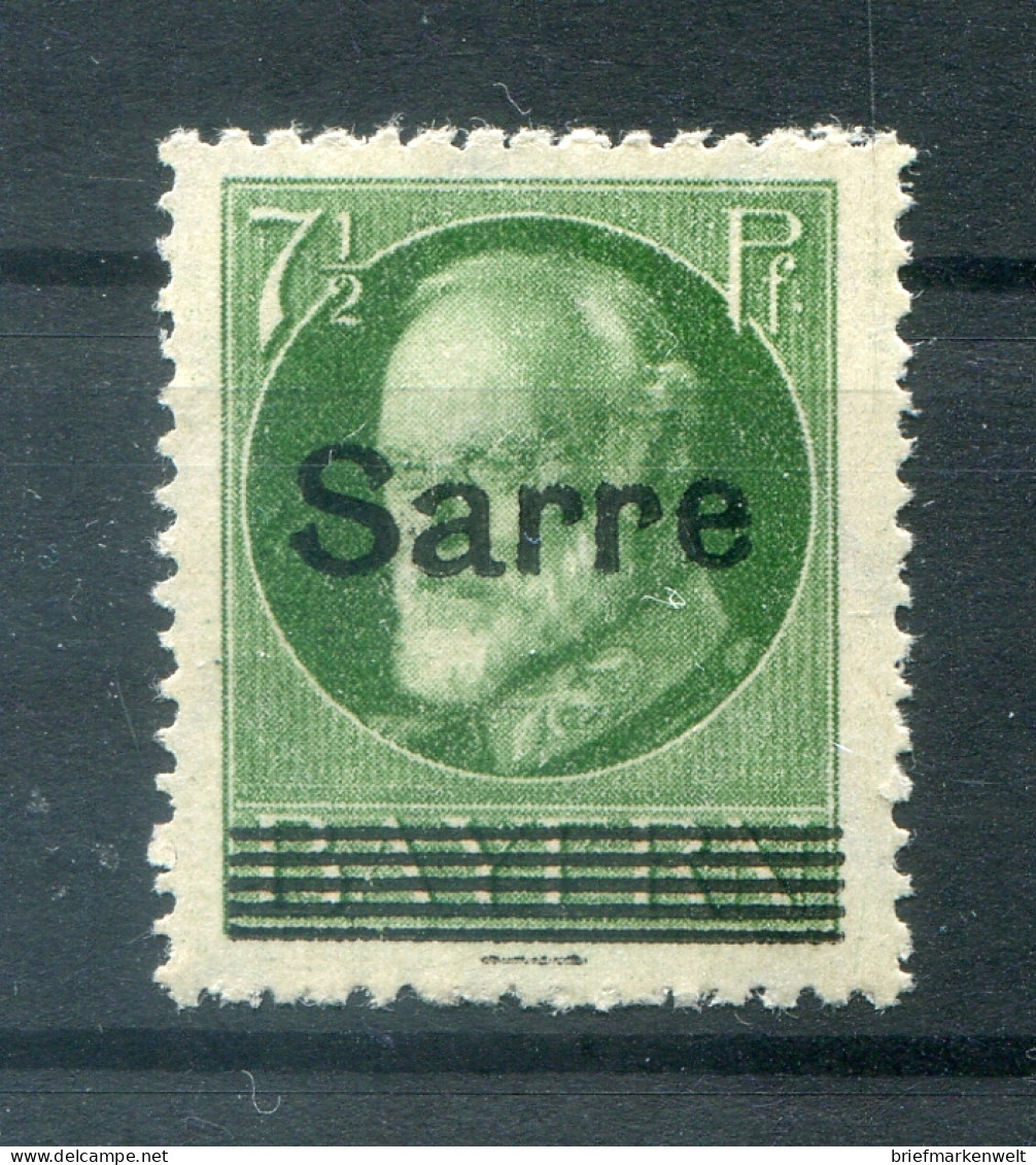 Saar UNVERAUSGABT C31 Tadellos ** MNH POSTFRISCH 90EUR (79695 - Ongebruikt