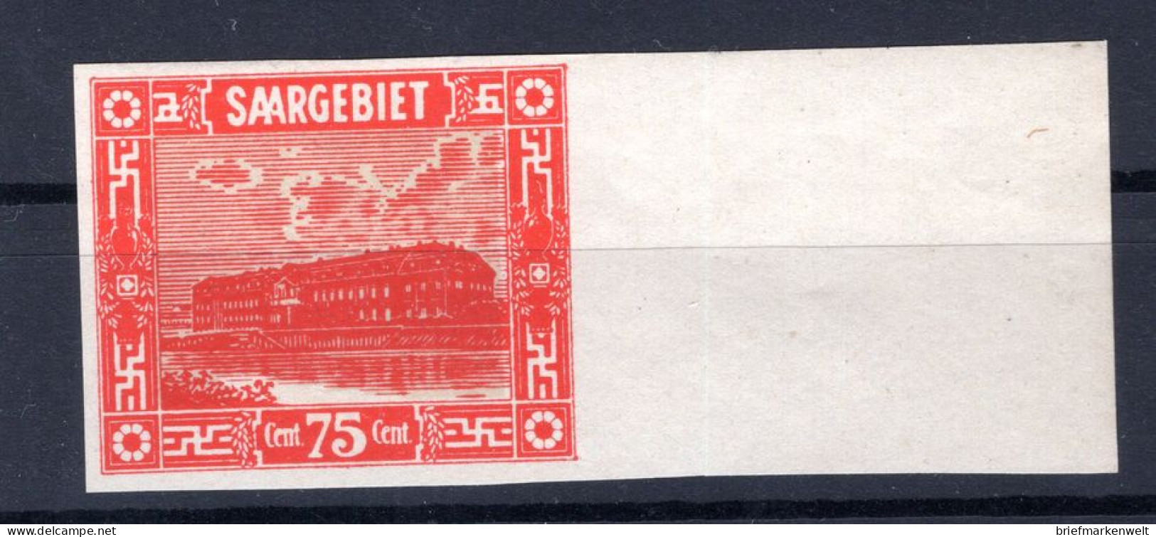 Saar PROBE 93P1 Tadellos ** MNH POSTFRISCH (L1904 - Unused Stamps