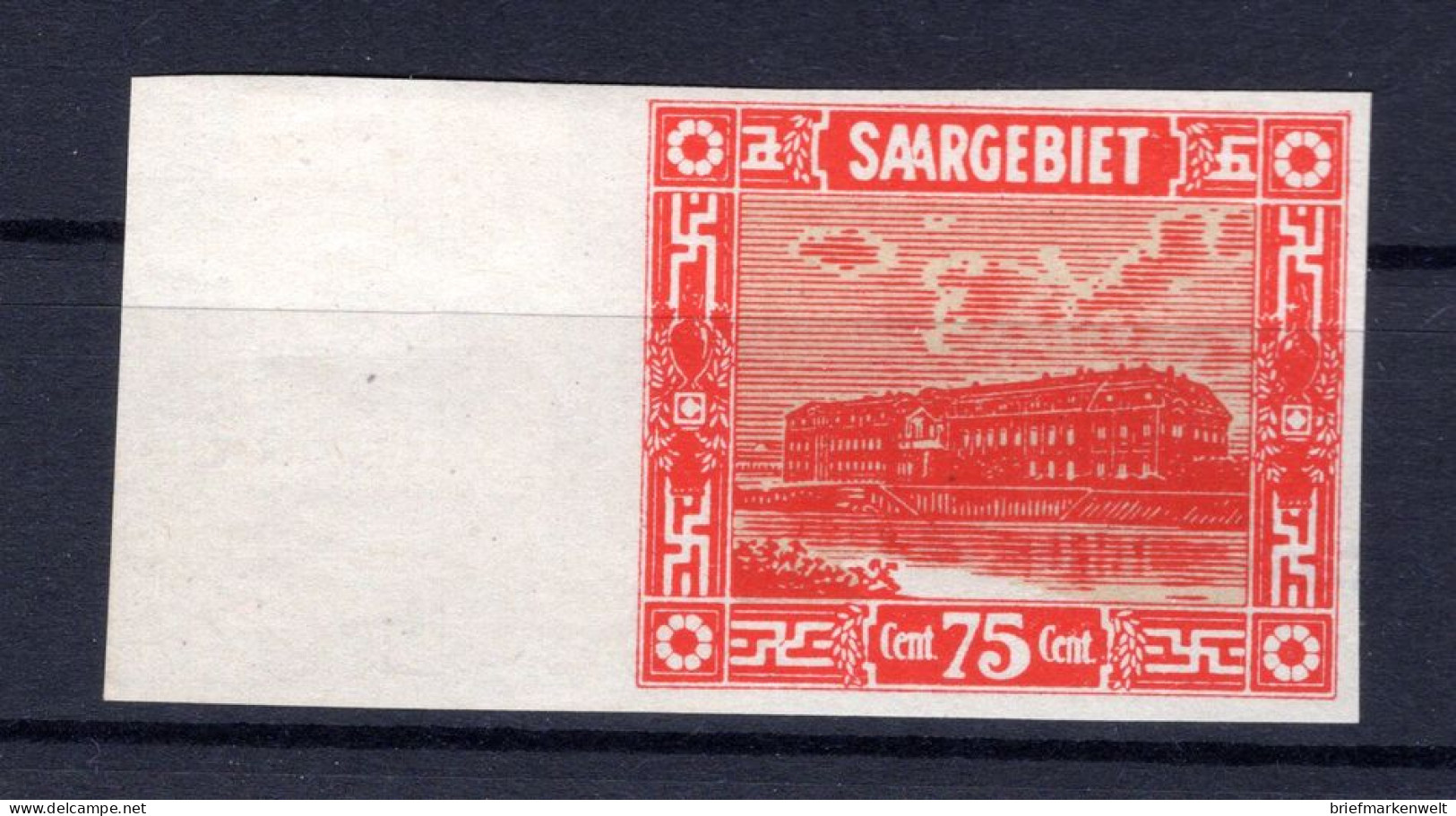 Saar PROBE 93P1 Tadellos ** MNH POSTFRISCH (L1813 - Unused Stamps