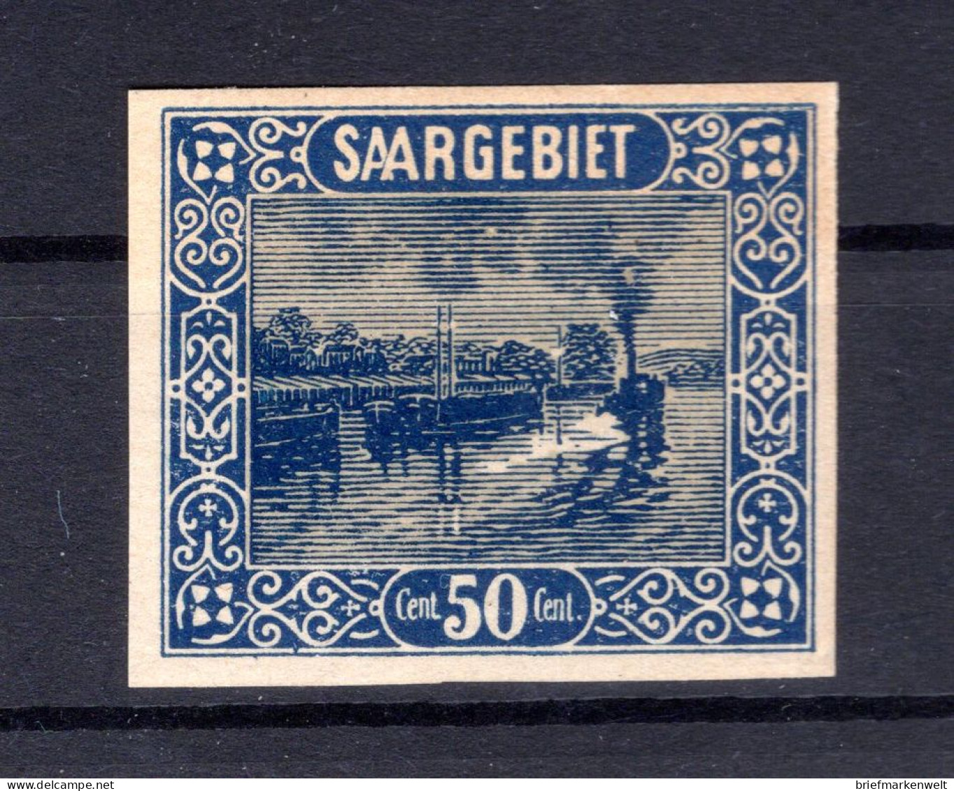 Saar PROBE 92P1 Tadellos ** MNH POSTFRISCH (L1853 - Unused Stamps