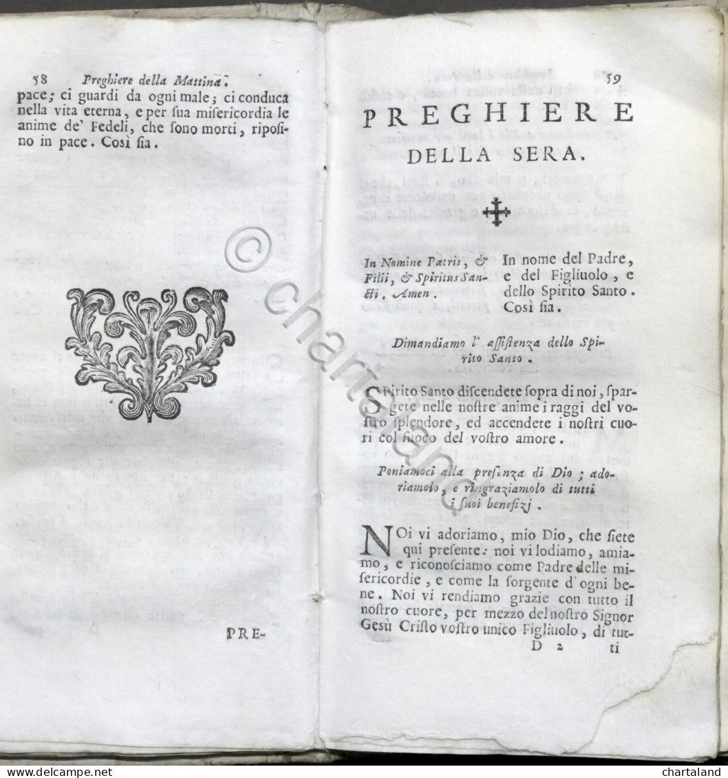 Catechismo O Sia Istruzione Di Monsignore Jacopo Benigno Bossuet - 1734 - Andere & Zonder Classificatie