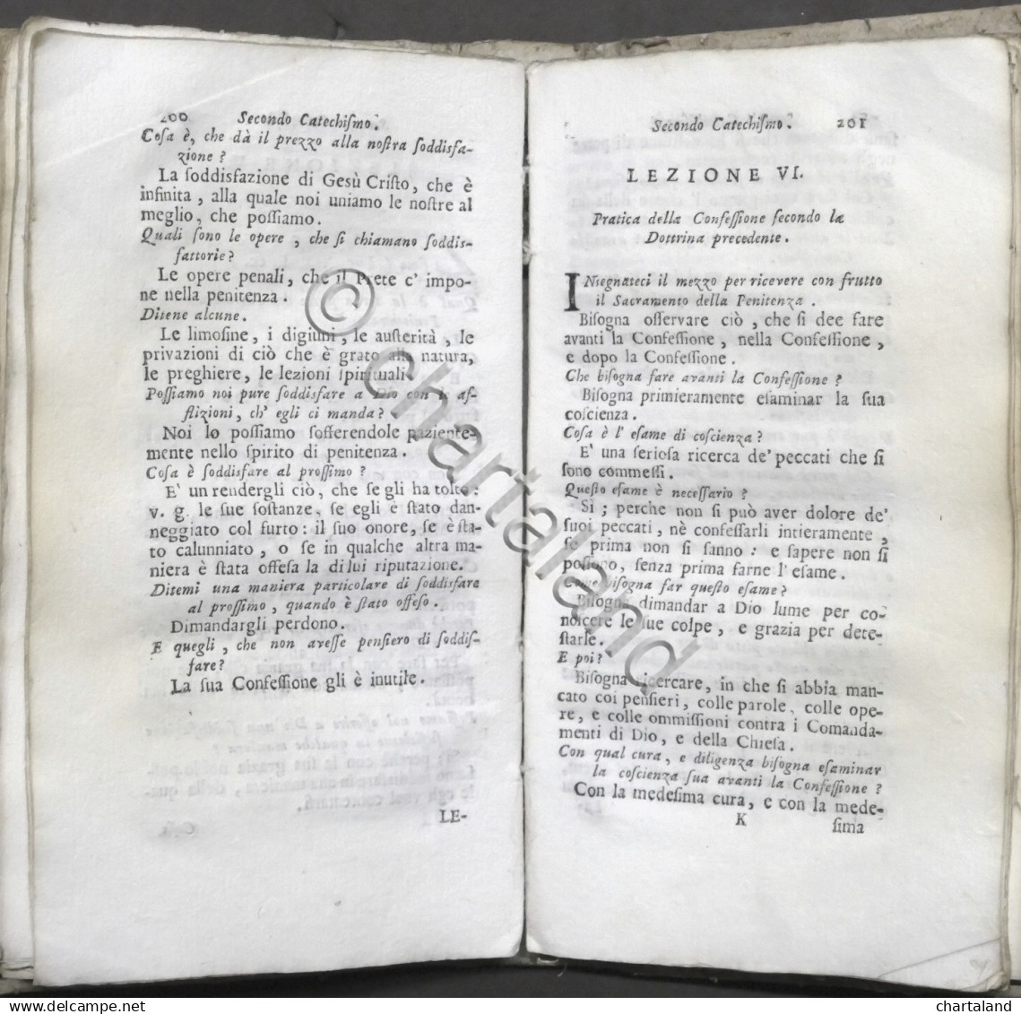 Catechismo O Sia Istruzione Di Monsignore Jacopo Benigno Bossuet - 1734 - Altri & Non Classificati