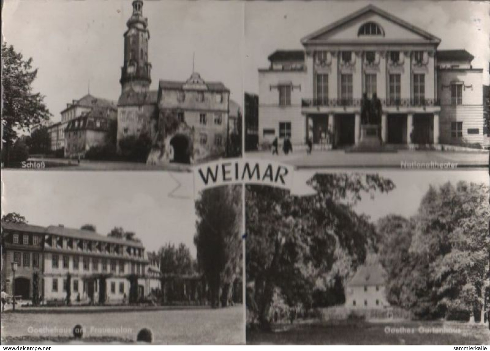 51508 - Weimar - U.a. Goethes Gartenhaus - 1967 - Weimar