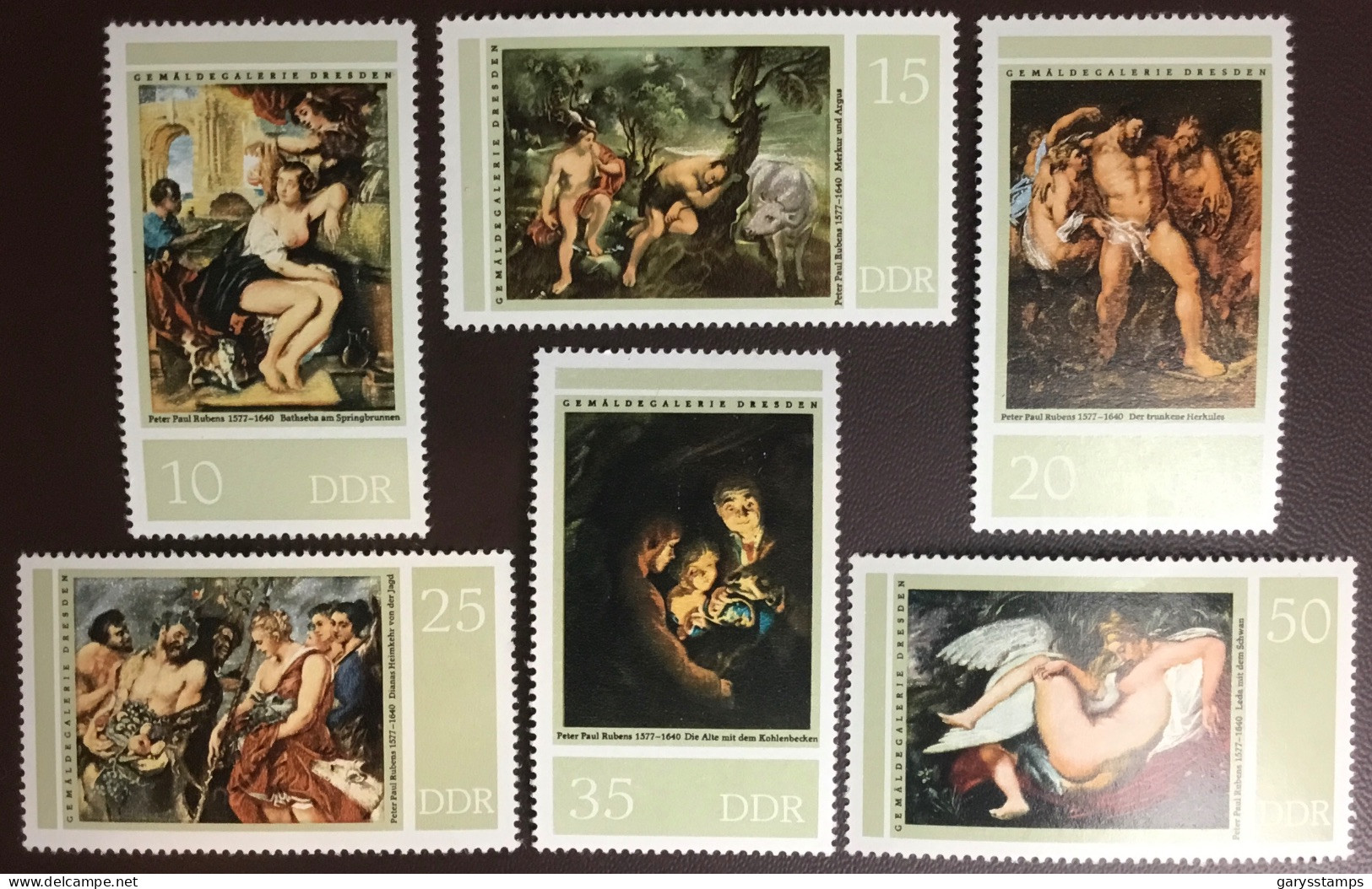 East Germany 1977 Rubens Anniversary MNH - Nuovi