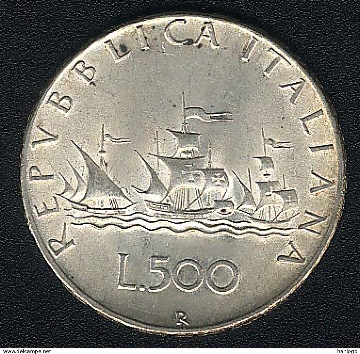 Italien, 500 Lire 1966, Silber, AUNC - 500 Lire