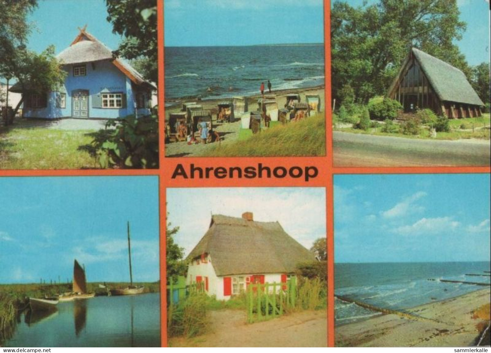 50479 - Ahrenshoop - U.a. Kirche - 1983 - Stralsund