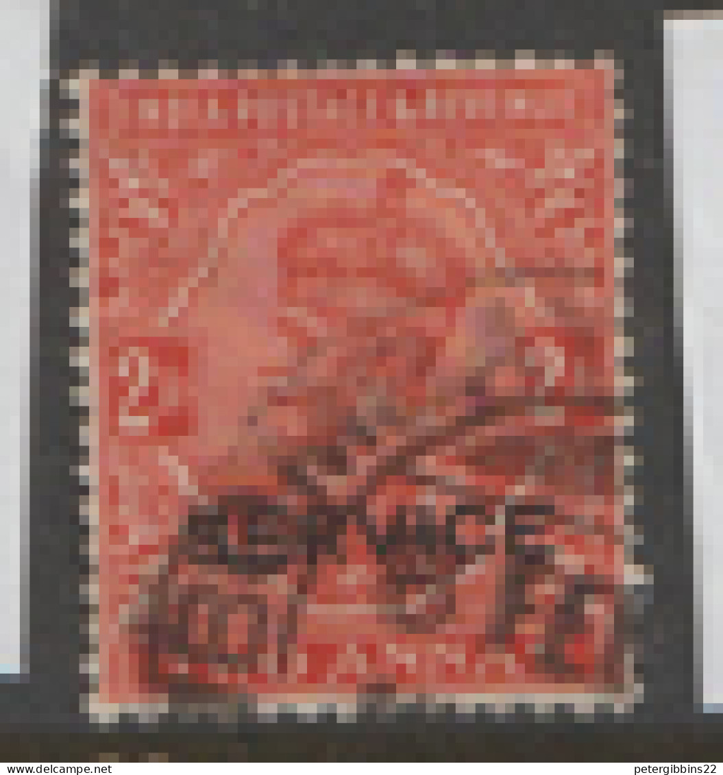 India  Service  1932  SG 0129  2a   Fine Use - 1911-35 Roi Georges V