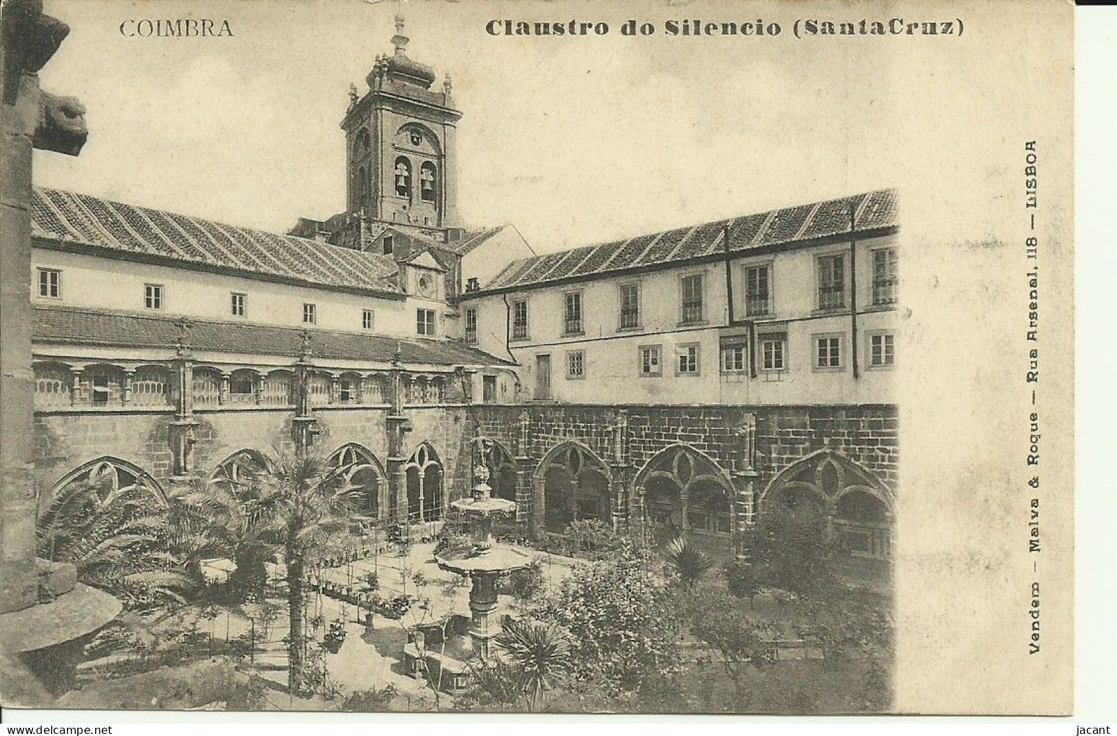 Portugal - Coimbra - Claustro Do Silencio - Santa Cruz - Coimbra