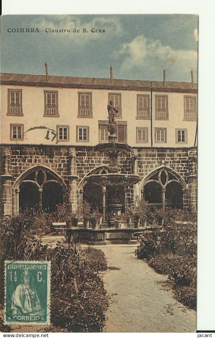 Portugal - Coimbra - Claustro De S. Cruz - Coimbra