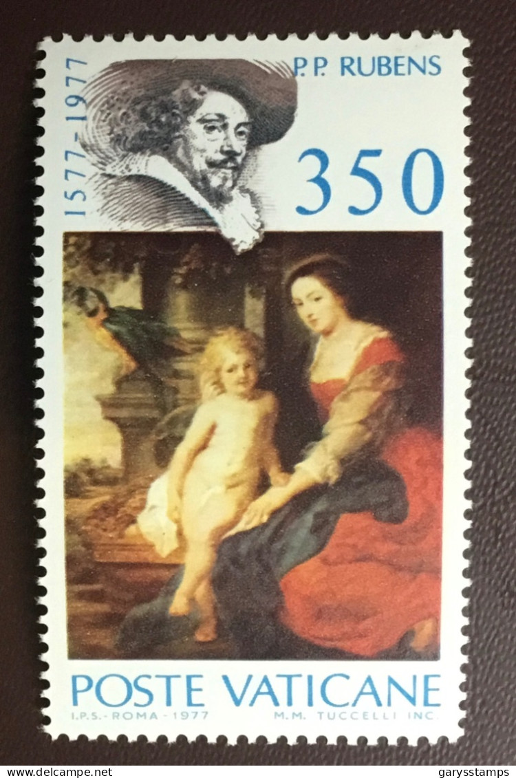 Vatican 1977 Rubens Anniversary MNH - Unused Stamps