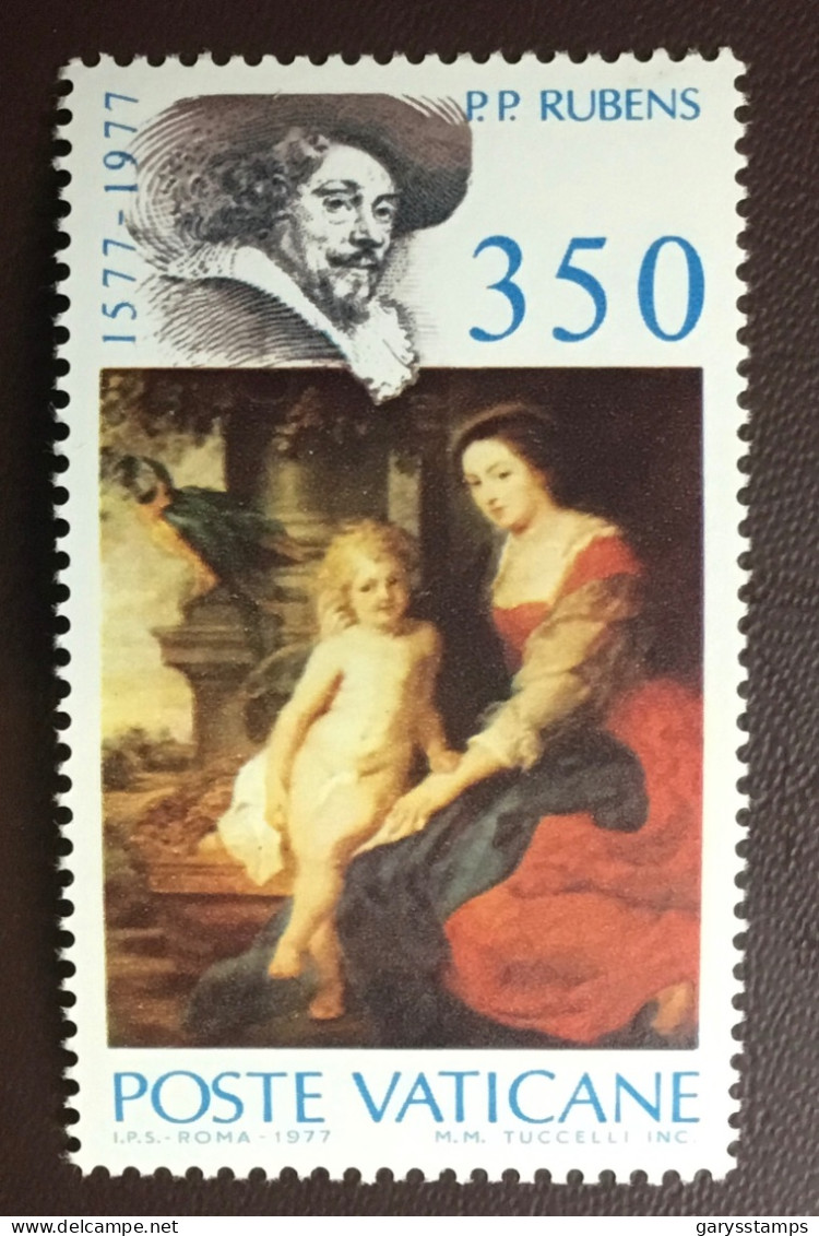 Vatican 1977 Rubens Anniversary MNH - Neufs