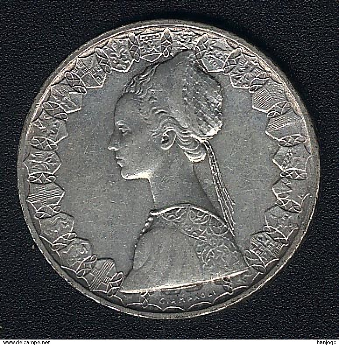 Italien, 500 Lire 1961, Silber, XF - 500 Lire