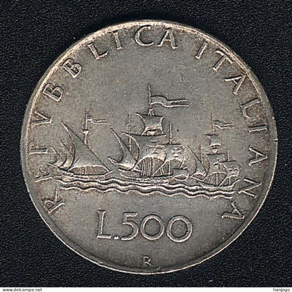 Italien, 500 Lire 1960, Silber, XF - 500 Liras