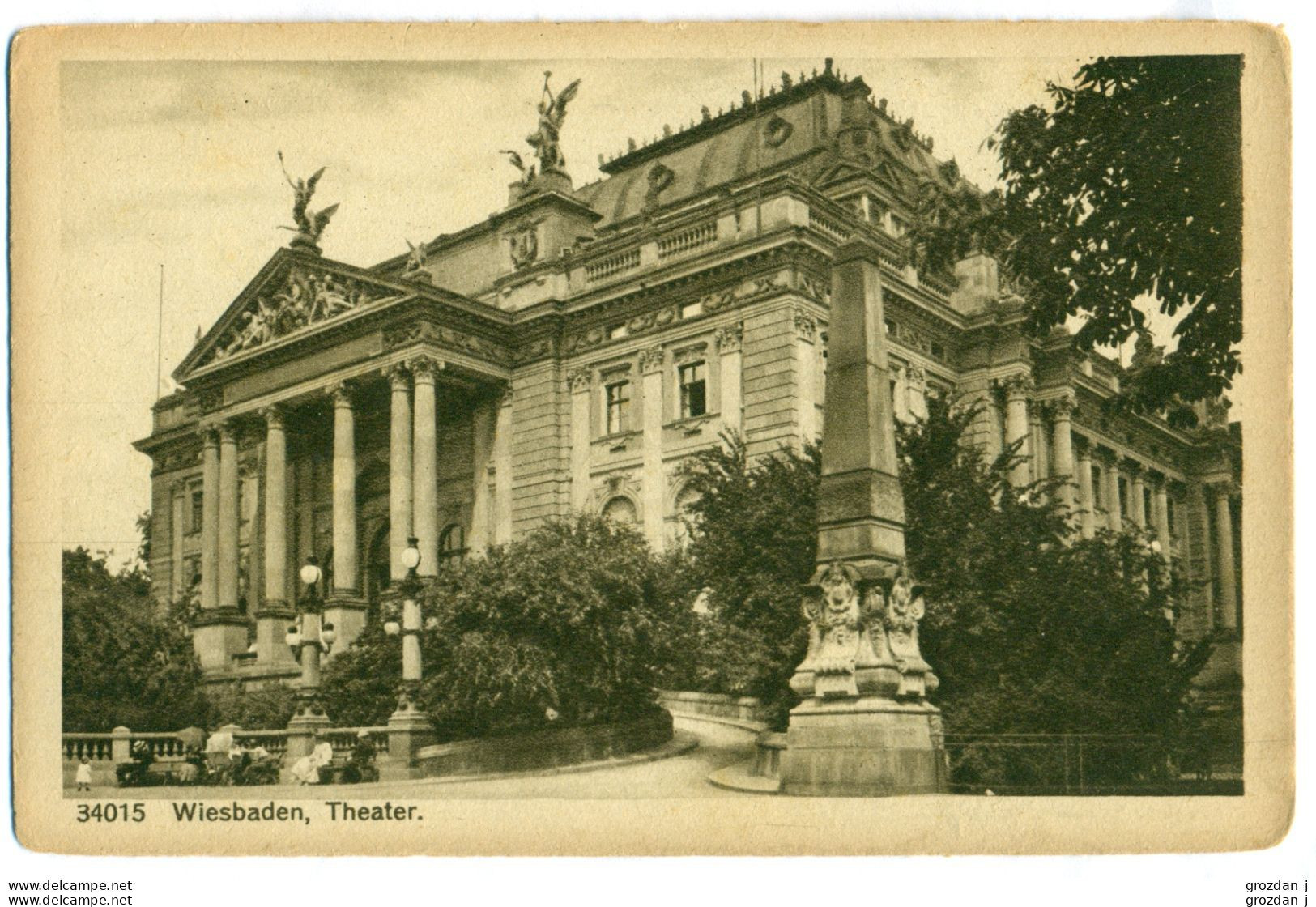 SPRING-CLEANING LOT (60 POSTCARDS, including one leporello of 20), Wiesbaden, Germany