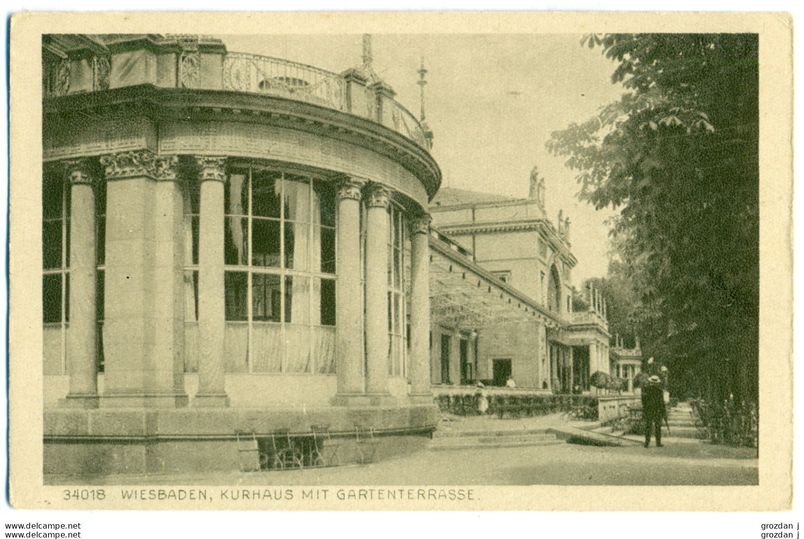 SPRING-CLEANING LOT (60 POSTCARDS, including one leporello of 20), Wiesbaden, Germany