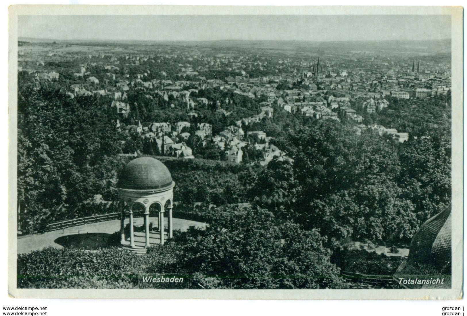 SPRING-CLEANING LOT (60 POSTCARDS, including one leporello of 20), Wiesbaden, Germany