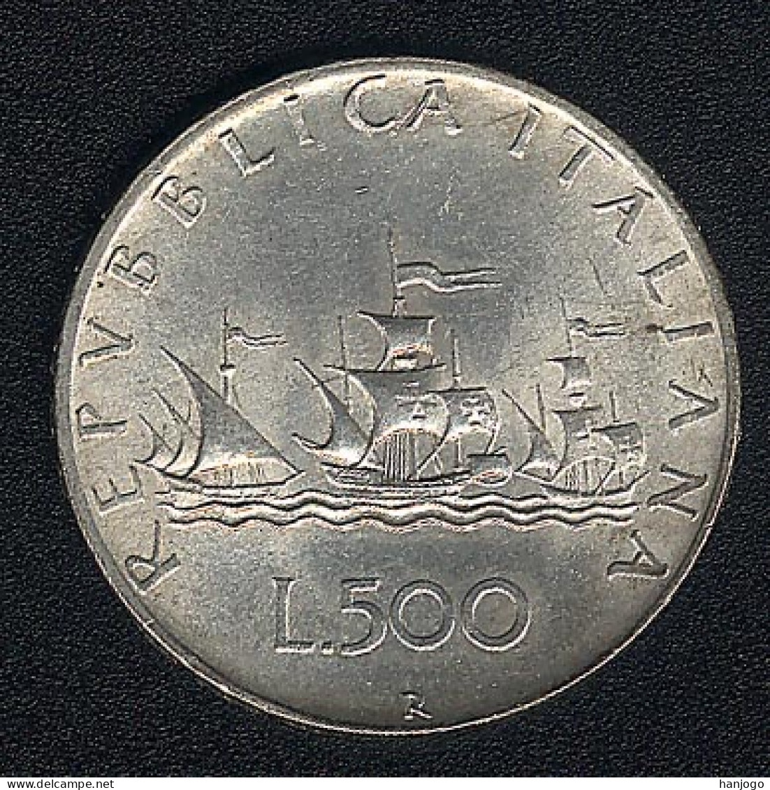 Italien, 500 Lire 1959, Silber, XF - 500 Liras