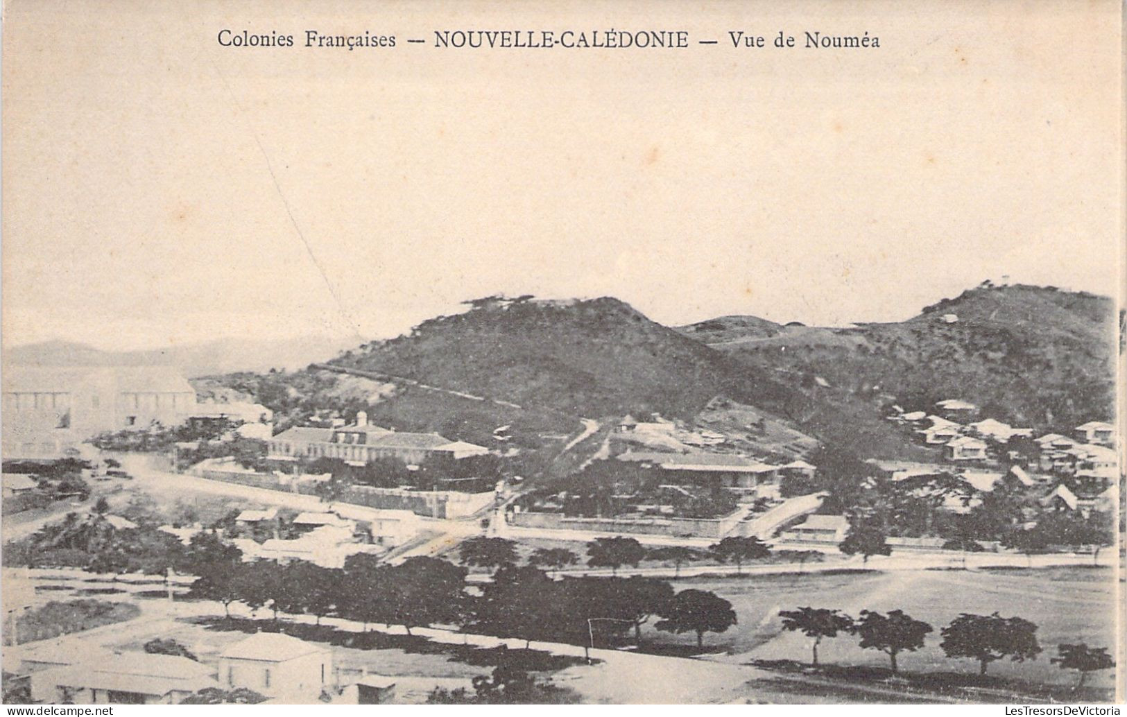 NOUVELLE CALEDONIE - NOUMEA - Vue De Noumea - Carte Postale Ancienne - New Caledonia