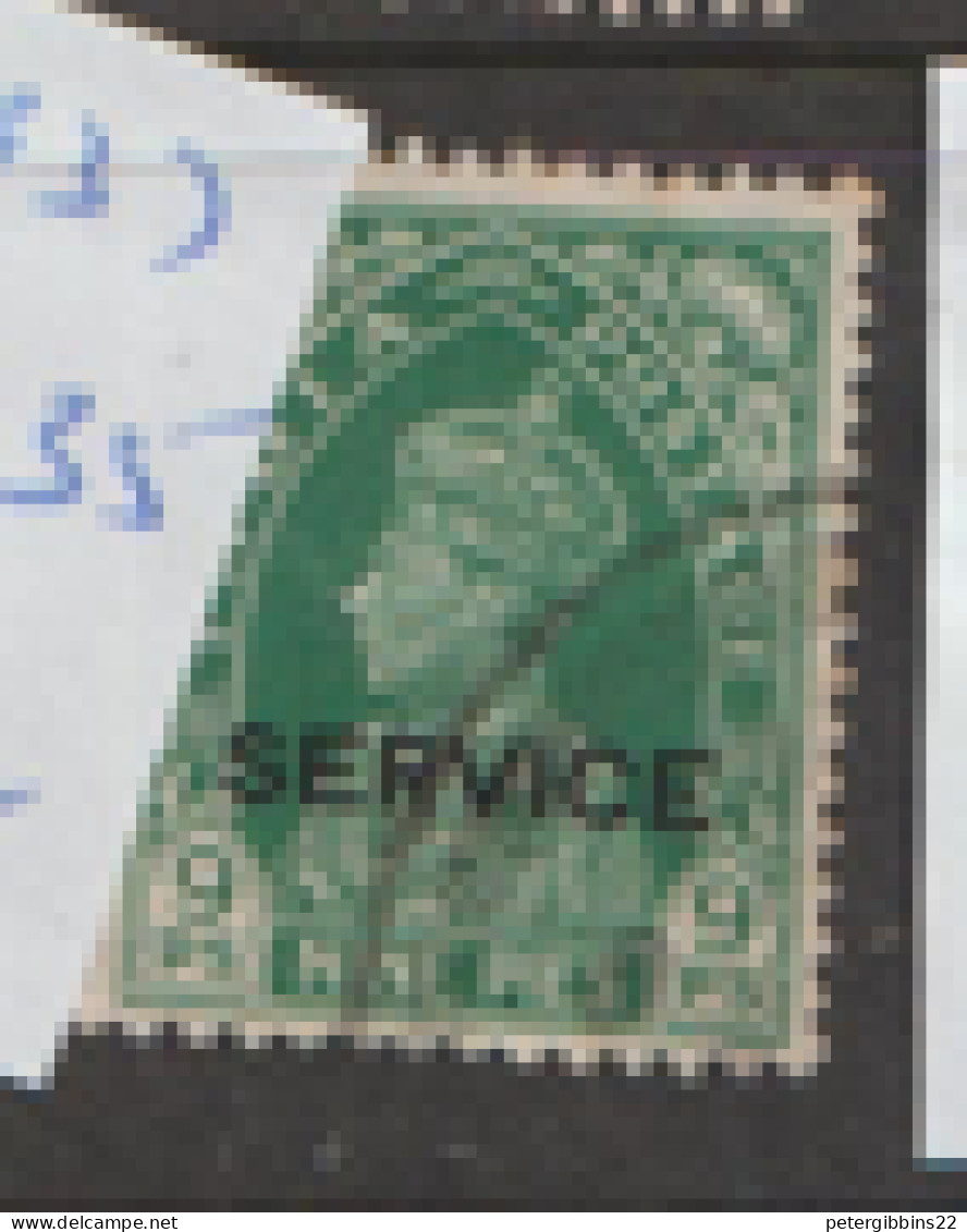 India  Service  1937 SG 0136   9p    Fine Use - 1911-35  George V