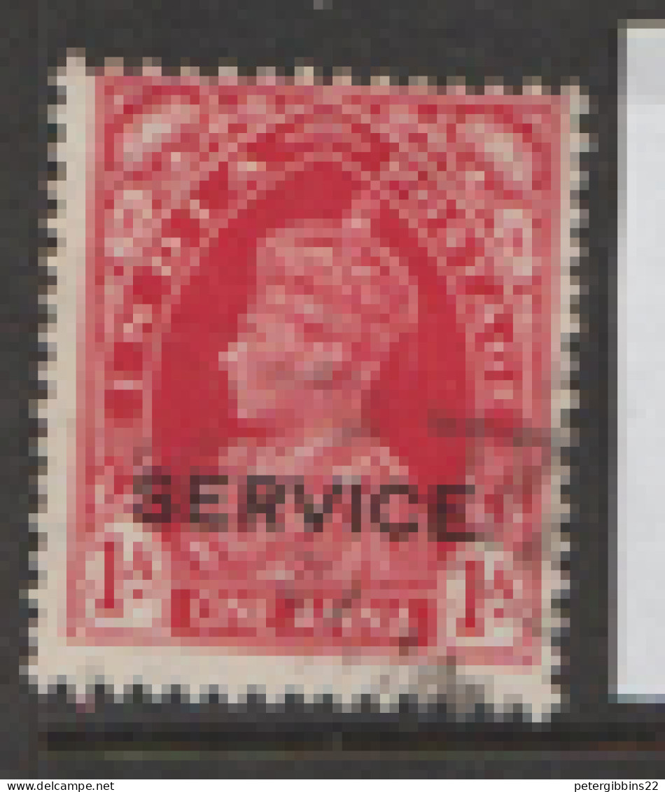 India  Service  1937 SG 0137   1a   Fine Use - 1911-35 Roi Georges V