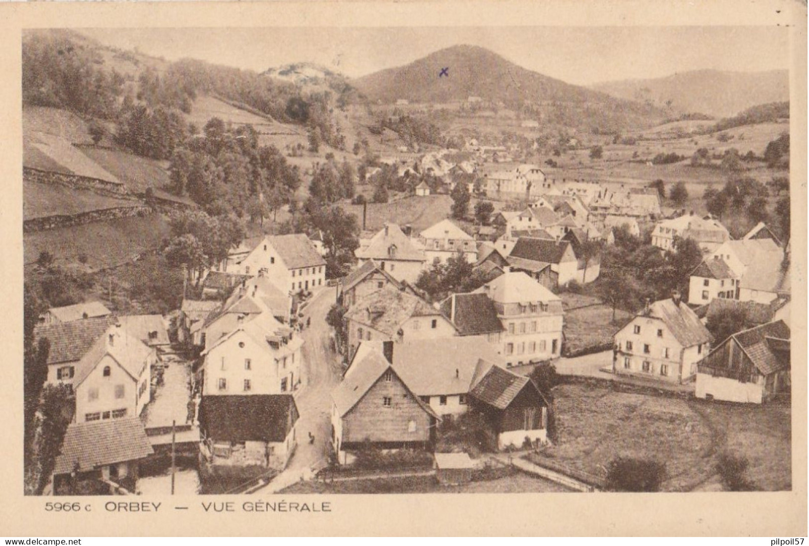 68 - ORBEY - Vue Générale - Orbey