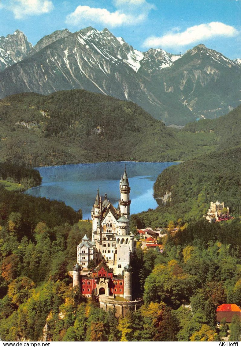 Königsschloß Neuschwanstein Gl1975 - Füssen