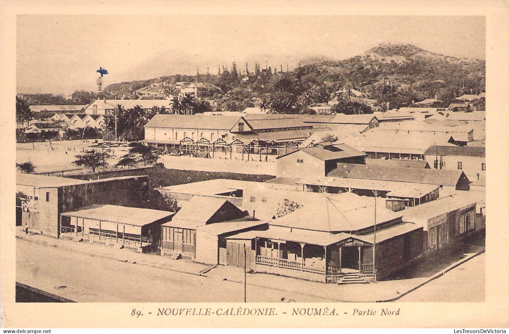 NOUVELLE CALEDONIE - NOUMEA - Partie Nord - Carte Postale Ancienne - Nieuw-Caledonië
