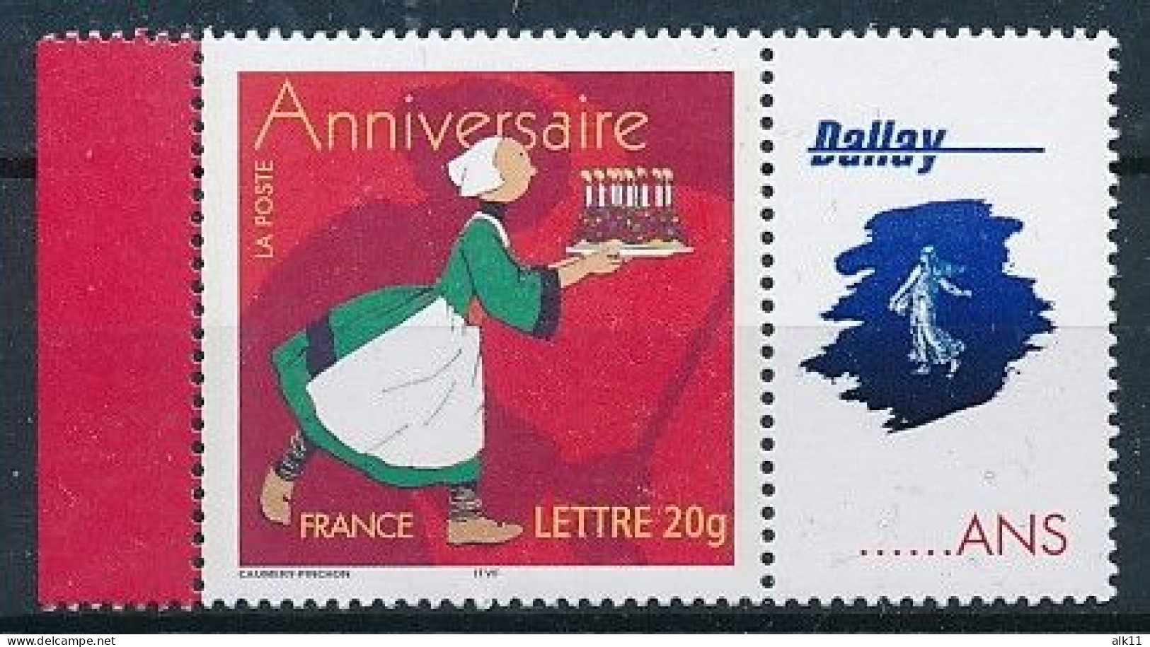 France 2005 - 3778Aa Timbre Personnalisé Bécassine Logo Dallay - Neuf - Ongebruikt