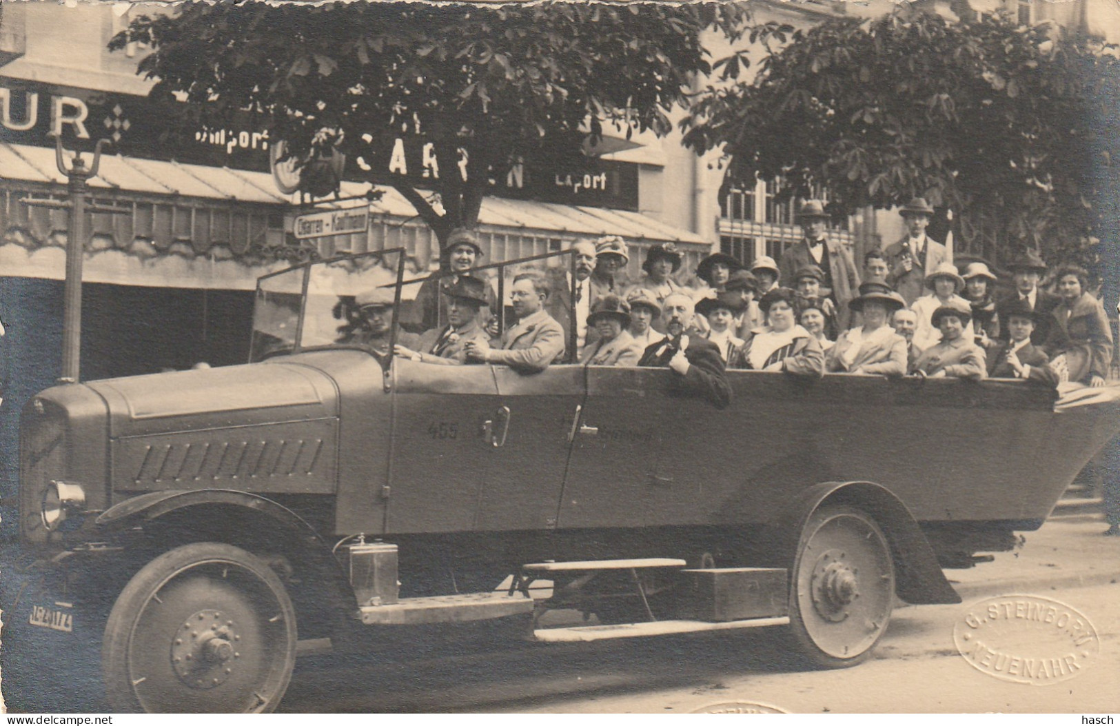 4930 42 Neuenahr, 6 Aug. 1922 Autotocht Met De N. R.V. Door Het Ahrdal. (Fotograaf G. Steinborn Neuenahr.)  - Bad Neuenahr-Ahrweiler