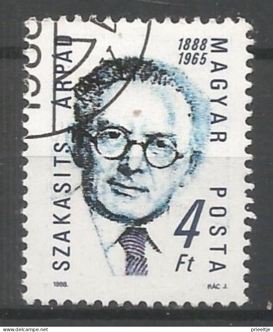 Hungary 1988 Arpad Szakasits Centenary Y.T. 3194 (0) - Oblitérés
