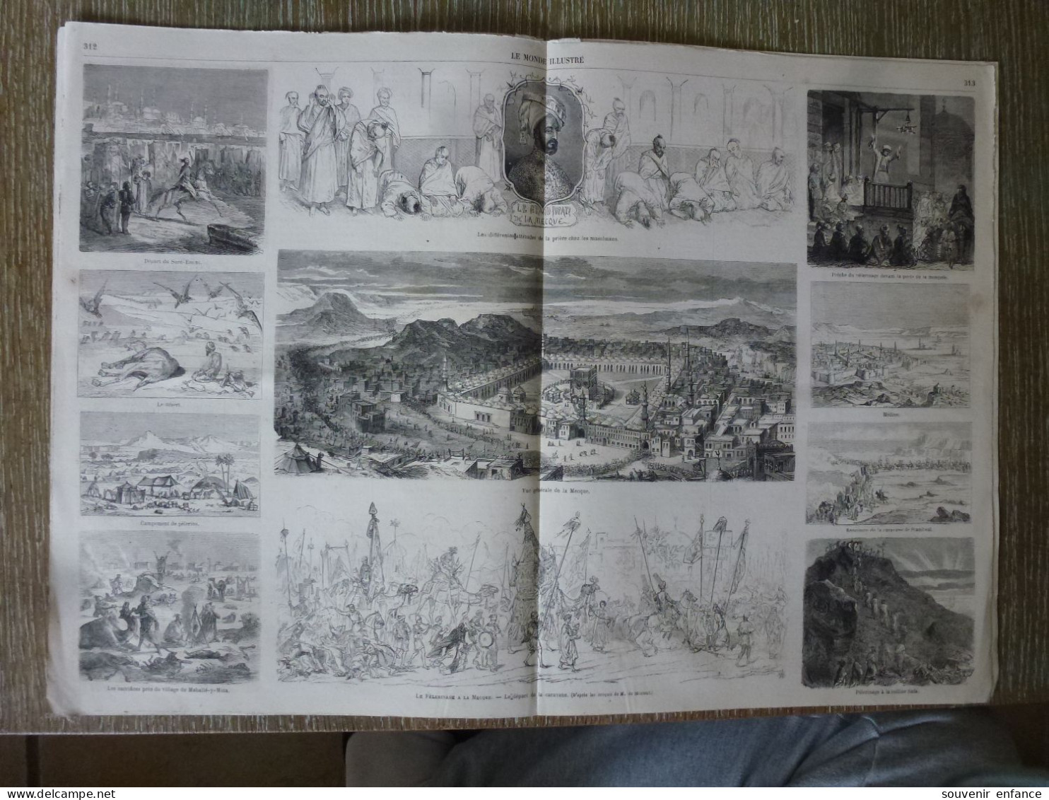 Le Monde Illustré Novembre 1865 34  è Régiment D'Infanterie Hyères Annonay Pélerinage De La Mecque - Revues Anciennes - Avant 1900