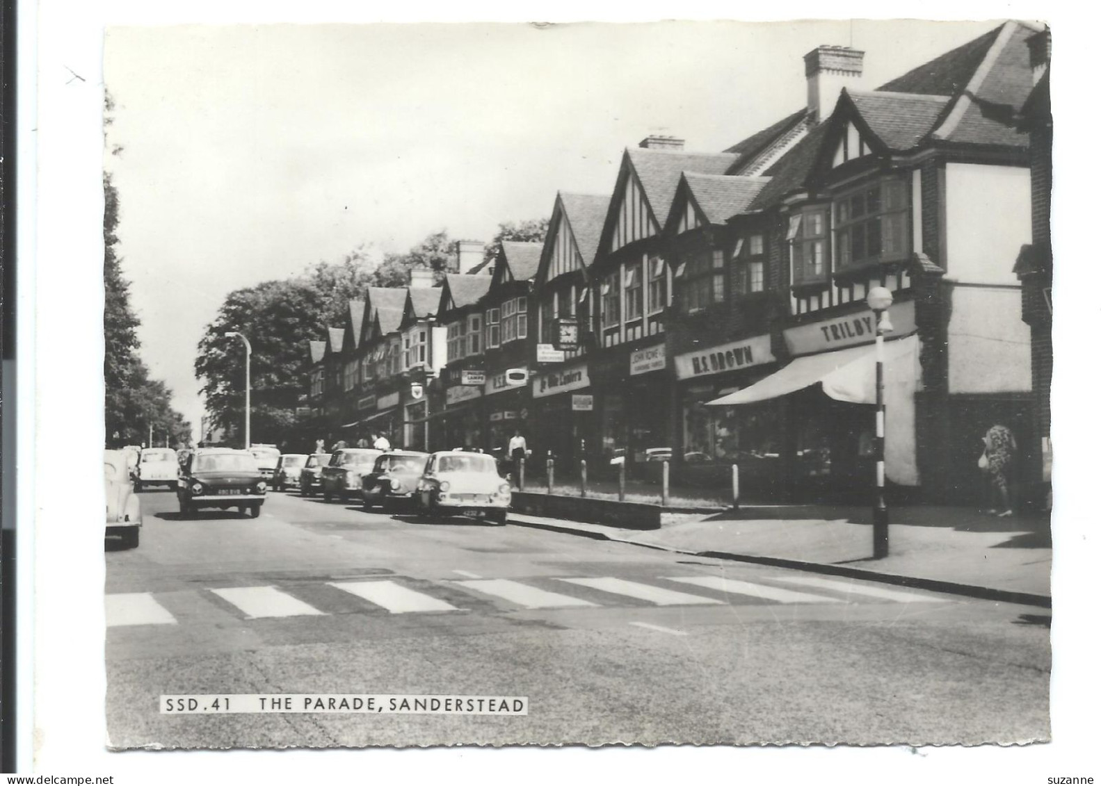 The PARADE SANDERSTEAD - Borough Croydon 1967 - London Suburbs