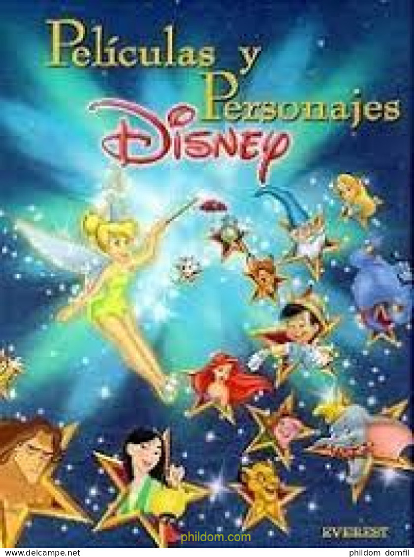 Películas Y Personajes Disney (Álbumes Disney) - Tapa Dura - BD Anciens