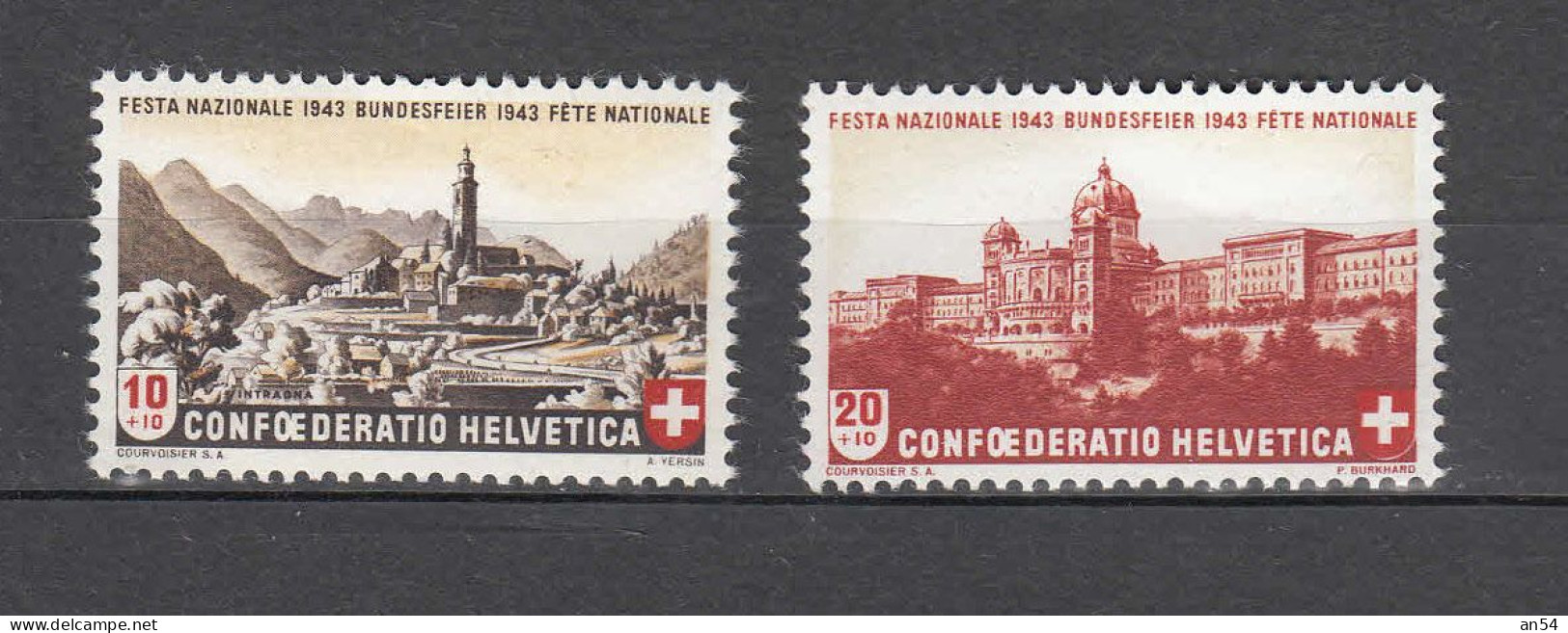 1941/42/43  PP  N° B13 à B21    NEUFS**   COTE 10.00   CATALOGUE   SBK - Ungebraucht