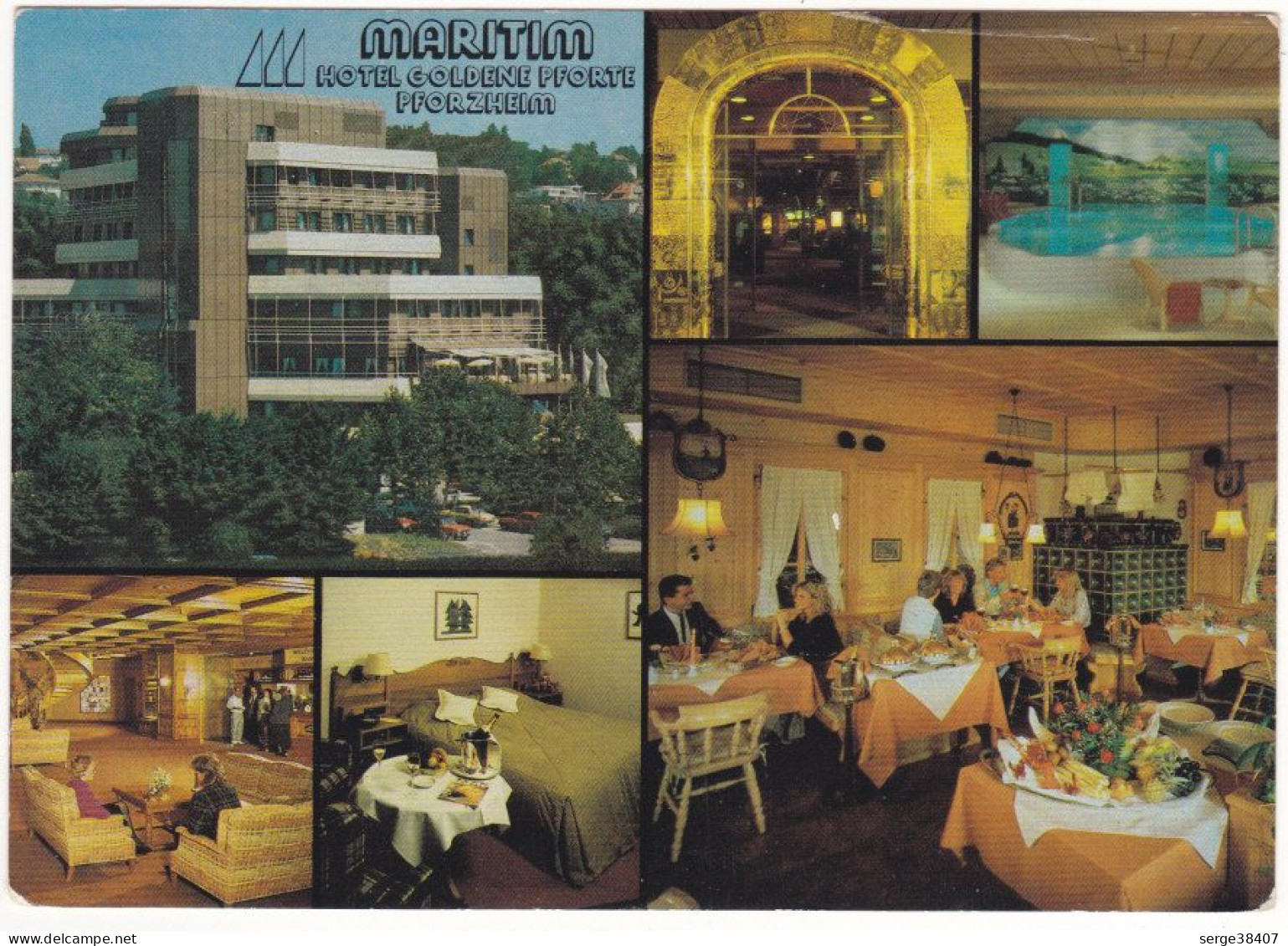 Pforzheim - Hotel Goldene Pforte # 3-19/25 - Pforzheim